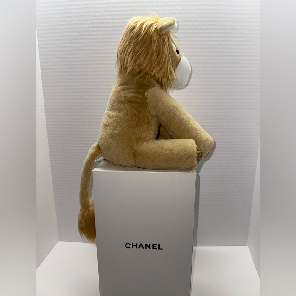 CHANEL COCO CRUSH Lion Lion Doll Novelty Interior Plush Doll Unused - Picture 4 of 7